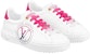 (Women) Louis Vuitton LV Time Out Sneakers 'White Pink' 1AA1BL