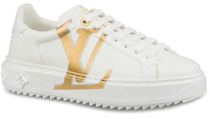 (W) Louis Vuitton LV Time Out Sneaker Weiß/Gold 1A4VV7 Order (W) Louis Vuitton LV Time Out Sneaker Weiß/Gold 1A4VV7