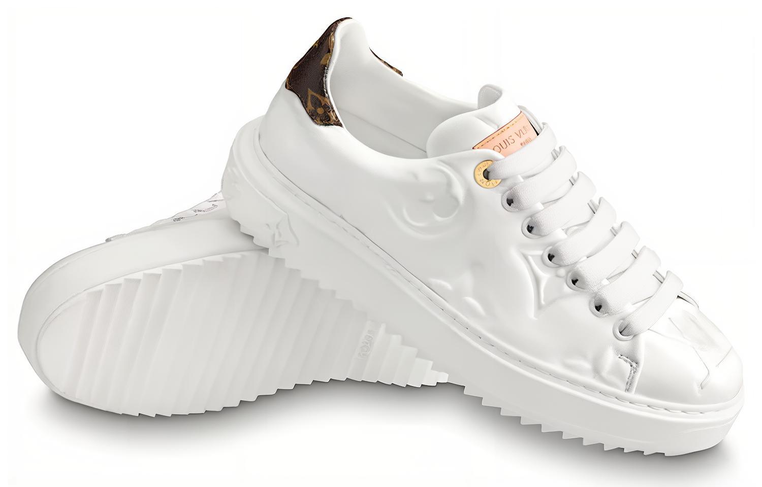 (W) LV LV Time Out Sports Shoes White 圖 2