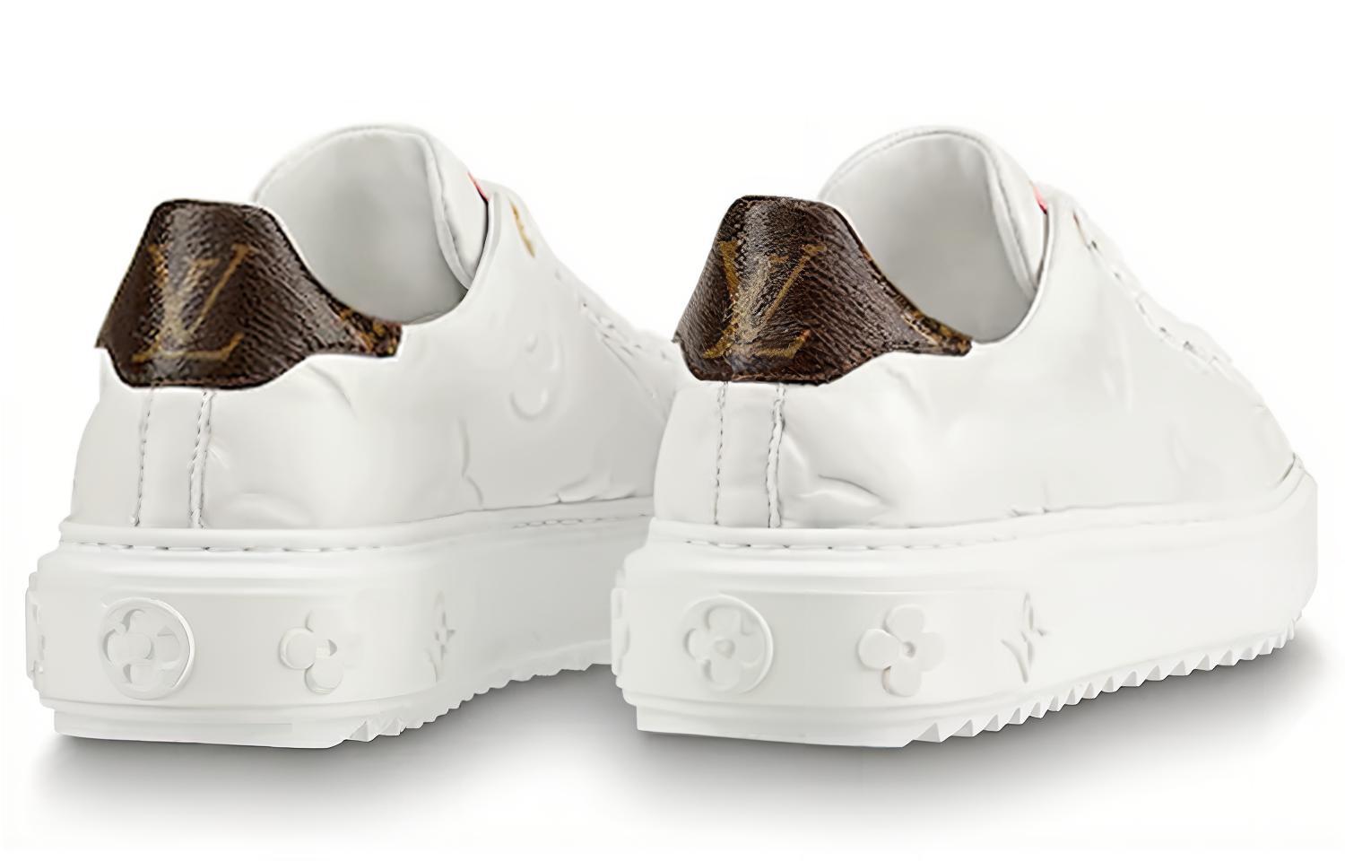 (W) LV LV Time Out Sports Shoes White 圖 3