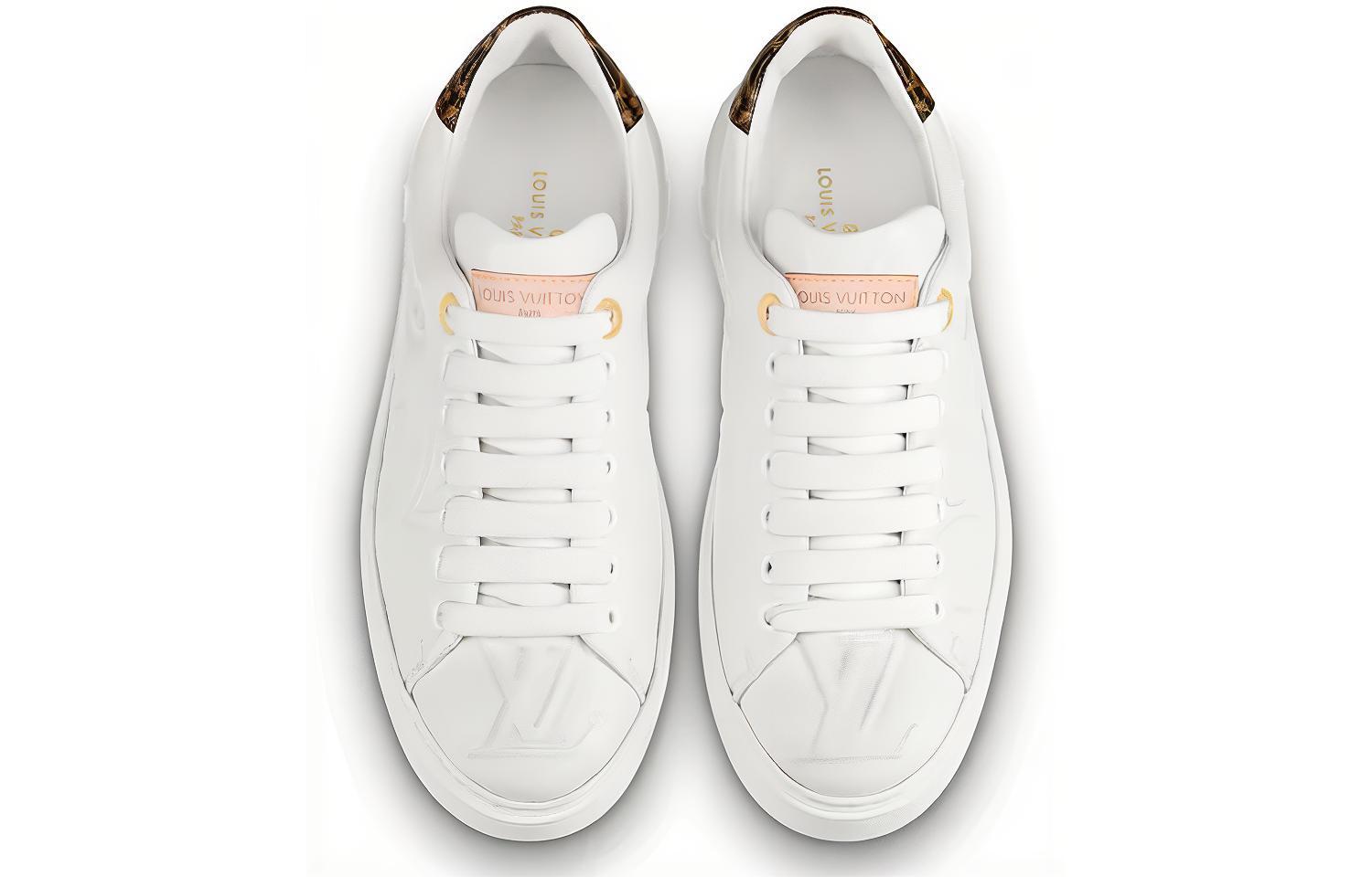 (W) LV LV Time Out Sports Shoes White 圖 4