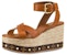 (Women) Louis Vuitton LV Timelapse Wedge 'Brown' 1A4VXF