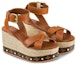 Order (Women) Louis Vuitton LV Timelapse Wedge 'Brown' 1A4VXF
