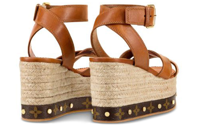 Lookbook (W) Louis Vuitton LV Timelapse Wedge 'Marrón' 1A4VXF