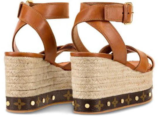 (W) Louis Vuitton LV Timelapse Wedge 'Marrón' 1A4VXF Lookbook (W) Louis Vuitton LV Timelapse Wedge 'Marrón' 1A4VXF