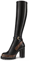(Women) Louis Vuitton LV Trail High-Top 'Black Leather' 1A5L9O (Women) Louis Vuitton LV Trail High-Top 'Black Leather' 1A5L9O