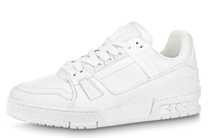 Buy (W) ルイ・ヴィトン LVトレーナー スニーカー (ホワイト) 1AC29O