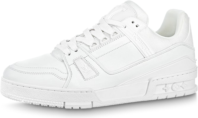 (W) Louis Vuitton LV Trainer Sneakers 'Putih' 1AC29O Buy (W) Louis Vuitton LV Trainer Sneakers 'Putih' 1AC29O