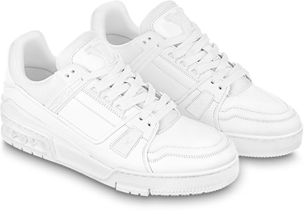 (W) Sepatu Sneakers Louis Vuitton LV 'Putih' 1AC29O Lookbook (W) Sepatu Sneakers Louis Vuitton LV 'Putih' 1AC29O