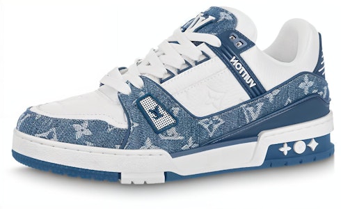 (W) 루이비통 LV 트레이너 화이트 블루 메쉬 (80 characters) 1AC2AM Buy (W) 루이비통 LV 트레이너 화이트 블루 메쉬 (80 characters) 1AC2AM