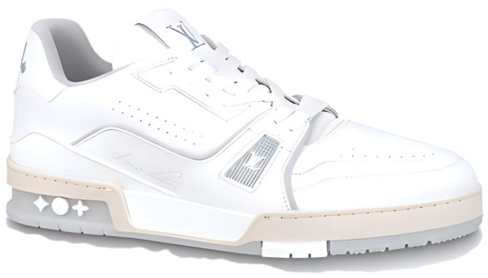 (W) 루이비통 LV 트레이너 스니커즈 (화이트/투명) 1A9UP6 Order (W) 루이비통 LV 트레이너 스니커즈 (화이트/투명) 1A9UP6