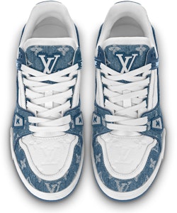 (W) 루이비통 LV 트레이너 화이트 블루 메쉬 (80 characters) 1AC2AM Lookbook (W) 루이비통 LV 트레이너 화이트 블루 메쉬 (80 characters) 1AC2AM