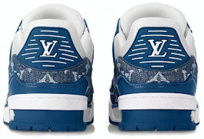 (W) Zapatillas Louis Vuitton LV Trainer 'Blanco con Monograma Azul de Malla' 1AC2AM Shop (W) Zapatillas Louis Vuitton LV Trainer 'Blanco con Monograma Azul de Malla' 1AC2AM