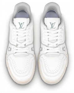 (W) Louis Vuitton LV Trainer Sepatu 'Putih dengan Transparan' 1A9UP6 Shop (W) Louis Vuitton LV Trainer Sepatu 'Putih dengan Transparan' 1A9UP6