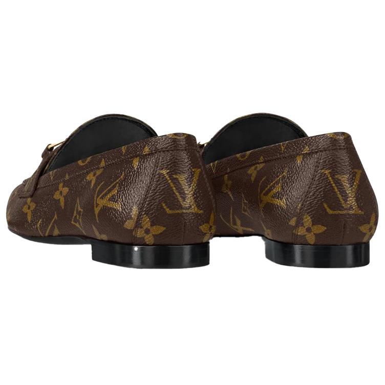 Shop (W) 路易威登LV大写平底乐福鞋‘棕色老花’ 1A86NP