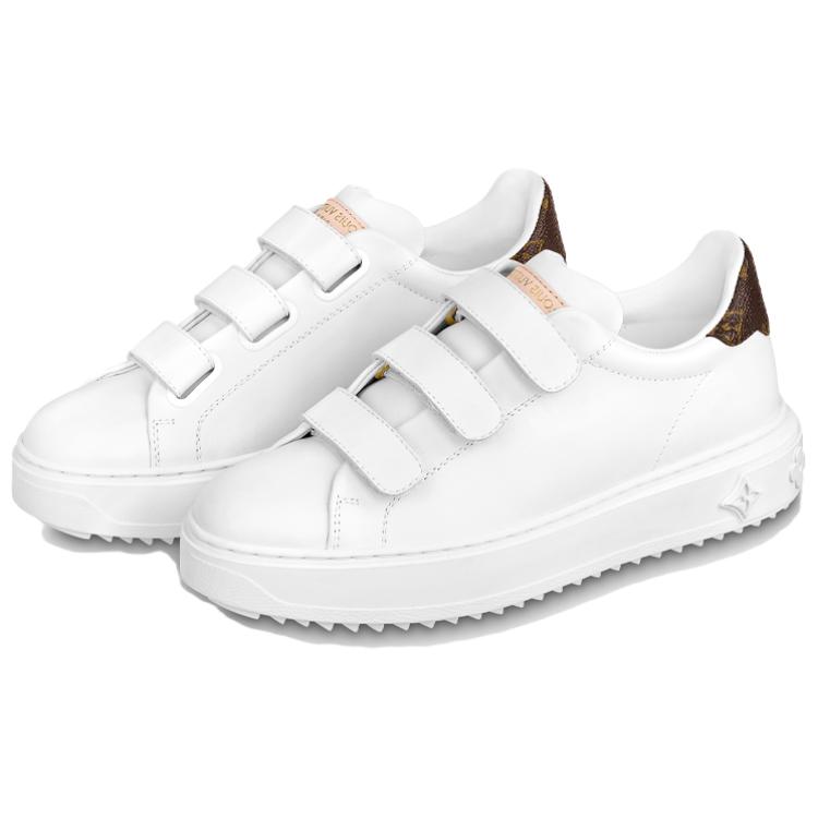 (W) LV LV Velcro Sneakers 'White' 圖 3