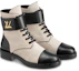Lookbook (W) Louis Vuitton LV Wonderland Flat Braun Leder Flachschuhe Damen/Herren 1A4XM2