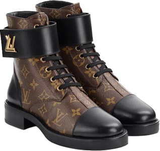 (W) Louis Vuitton LV Wonderland Monogram Kanvas Martin but Kasut Coklat 1A2Q3I Shop (W) Louis Vuitton LV Wonderland Monogram Kanvas Martin but Kasut Coklat 1A2Q3I