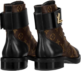 (W) Louis Vuitton LV Wonderland Monogram Kanvas Martin but Kasut Coklat 1A2Q3I Purchase (W) Louis Vuitton LV Wonderland Monogram Kanvas Martin but Kasut Coklat 1A2Q3I