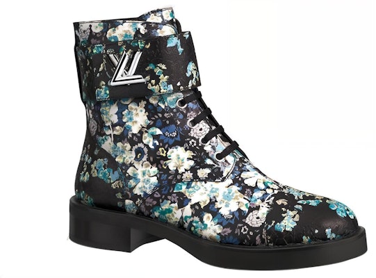 (Women) Louis Vuitton LV Wonderland Printing Small Cowhide Flat Blue Black 1A5LX7 Order (Women) Louis Vuitton LV Wonderland Printing Small Cowhide Flat Blue Black 1A5LX7