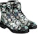 (Women) Louis Vuitton LV Wonderland Printing Small Cowhide Flat Blue Black 1A5LX7