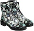 Lookbook (Women) Louis Vuitton LV Wonderland Printing Small Cowhide Flat Blue Black 1A5LX7