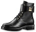 Buy (Women) Louis Vuitton LV Wonderland Small Cowhide Martin boots Black 1A1IXU