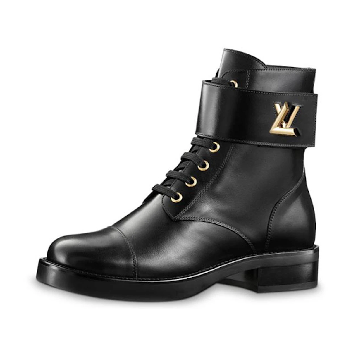 Buy Women Louis Vuitton LV Wonderland Small Cowhide Martin boots Black 1A1IXU Novelship