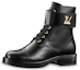 Buy (W) Louis Vuitton LV Wonderland Schwarze Martin-Stiefel aus Kalbsleder 1A1IXU