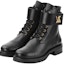 Shop (Women) Louis Vuitton LV Wonderland Small Cowhide Martin boots Black 1A1IXU