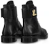 Purchase (W) Louis Vuitton LV Wonderland Schwarze Martin-Stiefel aus Kalbsleder 1A1IXU