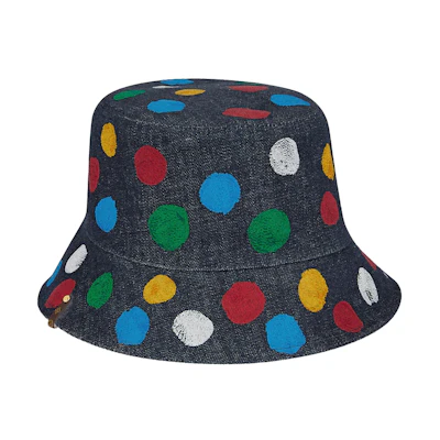 (Women) Louis Vuitton LV YK Exclusive Reversible Cotton Bucket Hat Women M7083S