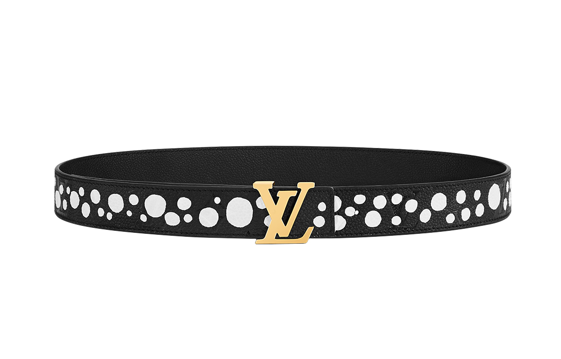 (Women) LOUIS VUITTON LV YK Limited Edition Reversible Leather Belt Black 30cm M0659U 圖 3