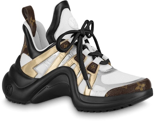 Buy (Women) Louis Vuitton LVXLOL Arclight Trainer Gold 1A7ROA