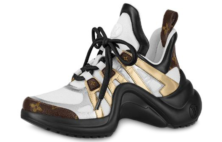 (Women) Louis Vuitton LVXLOL Arclight Trainer Gold 1A7ROA