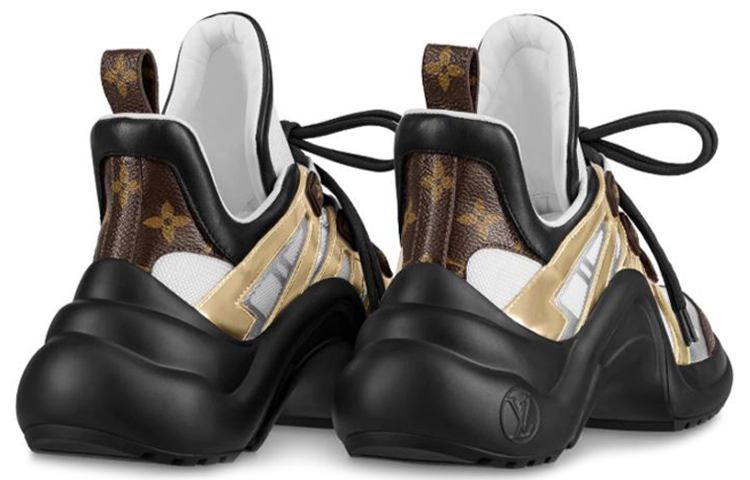 Lookbook (W) Louis Vuitton LVXLOL Arclight Trainer Oro 1A7ROA