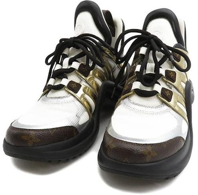 W) (女性用) ルイ・ヴィトン LVXLOL アークライトトレーナー ゴールド