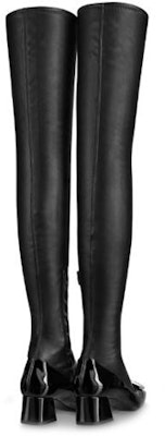 (W) (女性用) ルイ・ヴィトン マドレーヌ ロゴ入りハイトップブーツ 'ブラック' 1A5LSV 1A5LSV Shop (W) (女性用) ルイ・ヴィトン マドレーヌ ロゴ入りハイトップブーツ 'ブラック' 1A5LSV 1A5LSV