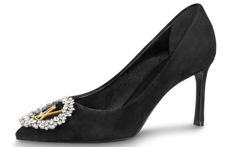 Buy (W) Louis Vuitton Madeleine Talons Swarovski Chevreau ''Noir'' 1A5BNQ