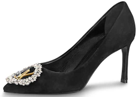 (Women) Louis Vuitton Madeleine 'Swarovski Chevreau' High Heels 'Black' 1A5BNQ (Women) Louis Vuitton Madeleine 'Swarovski Chevreau' High Heels 'Black' 1A5BNQ