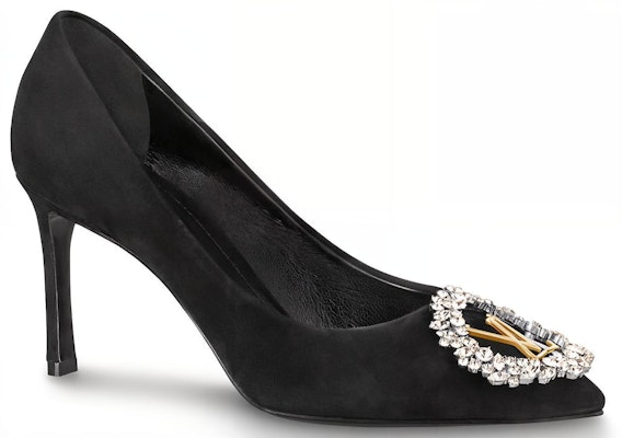 (Women) Louis Vuitton Madeleine 'Swarovski Chevreau' High Heels 'Black' 1A5BNQ Order (Women) Louis Vuitton Madeleine 'Swarovski Chevreau' High Heels 'Black' 1A5BNQ