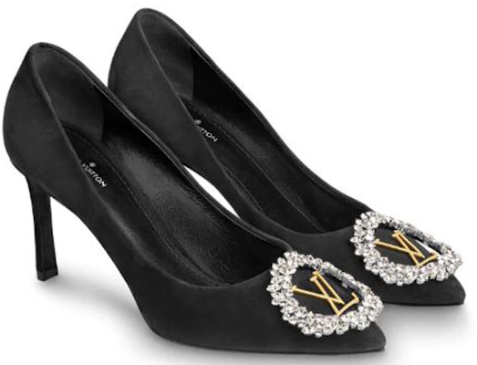 (W) Louis Vuitton Madeleine Talons Swarovski Chevreau ''Noir'' 1A5BNQ Shop (W) Louis Vuitton Madeleine Talons Swarovski Chevreau ''Noir'' 1A5BNQ