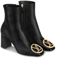 Lookbook (W) Louis Vuitton Madeleine Sepatu Ankle 'Kulit Sapi Hitam' 1A5BP6