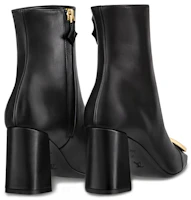 Purchase (W) Louis Vuitton Madeleine Sepatu Ankle 'Kulit Sapi Hitam' 1A5BP6