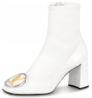 (Women) Louis Vuitton Madeleine Ankle Boot 'Patent Calf Leather White' 1A5LBC (Women) Louis Vuitton Madeleine Ankle Boot 'Patent Calf Leather White' 1A5LBC