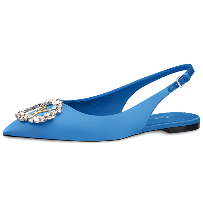 Buy (W) Louis Vuitton Madeleine Ballerine ''Blu'' 1A6555