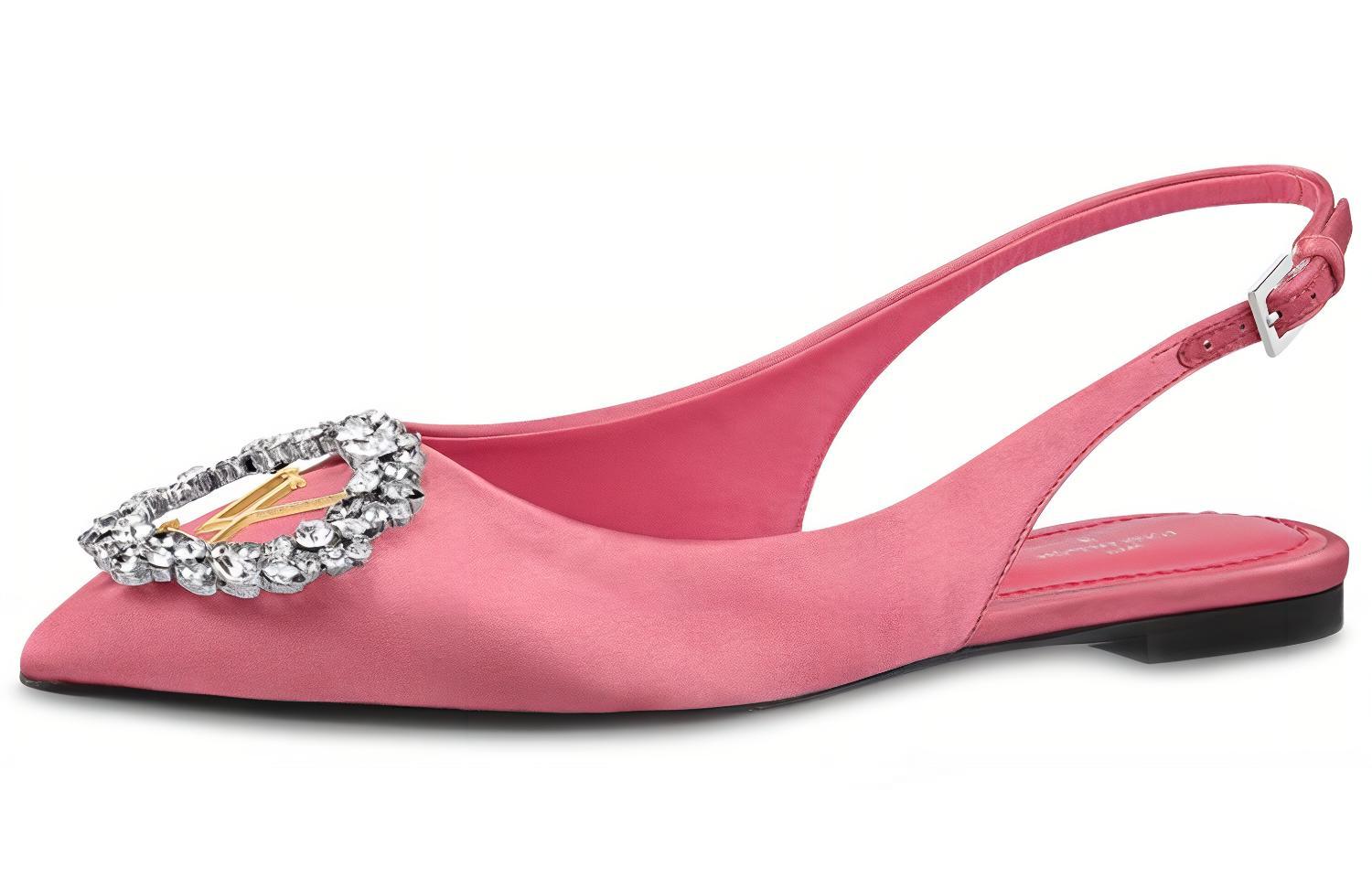 (Women) Louis Vuitton Madeleine Flats 'Pink' 1A655K