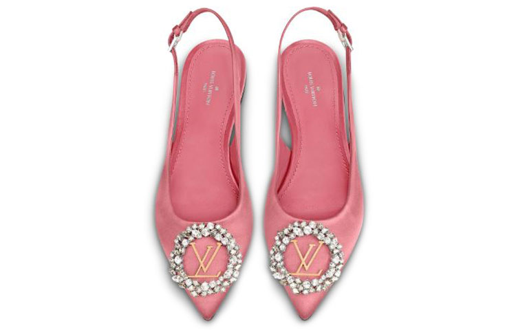 Purchase (W) Louis Vuitton Madeleine Ballerines ''Rose'' 1A655K