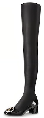 (Women) Louis Vuitton Madeleine High Top Logo Boots 'Black' 1A5LSV Buy (Women) Louis Vuitton Madeleine High Top Logo Boots 'Black' 1A5LSV