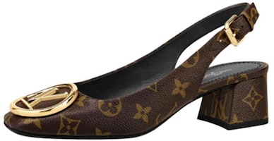 (Women) Louis Vuitton Madeleine Monogram Canvas 'Pump' High Heels 'Monogram Patent' 1A5BXB (Women) Louis Vuitton Madeleine Monogram Canvas 'Pump' High Heels 'Monogram Patent' 1A5BXB